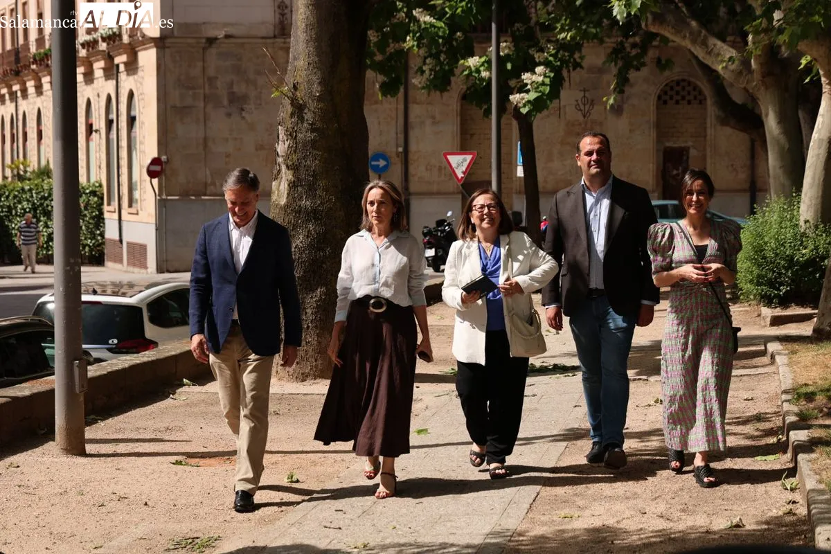 Cuca Gamarra en Salamanca | FOTOS: David Sañudo