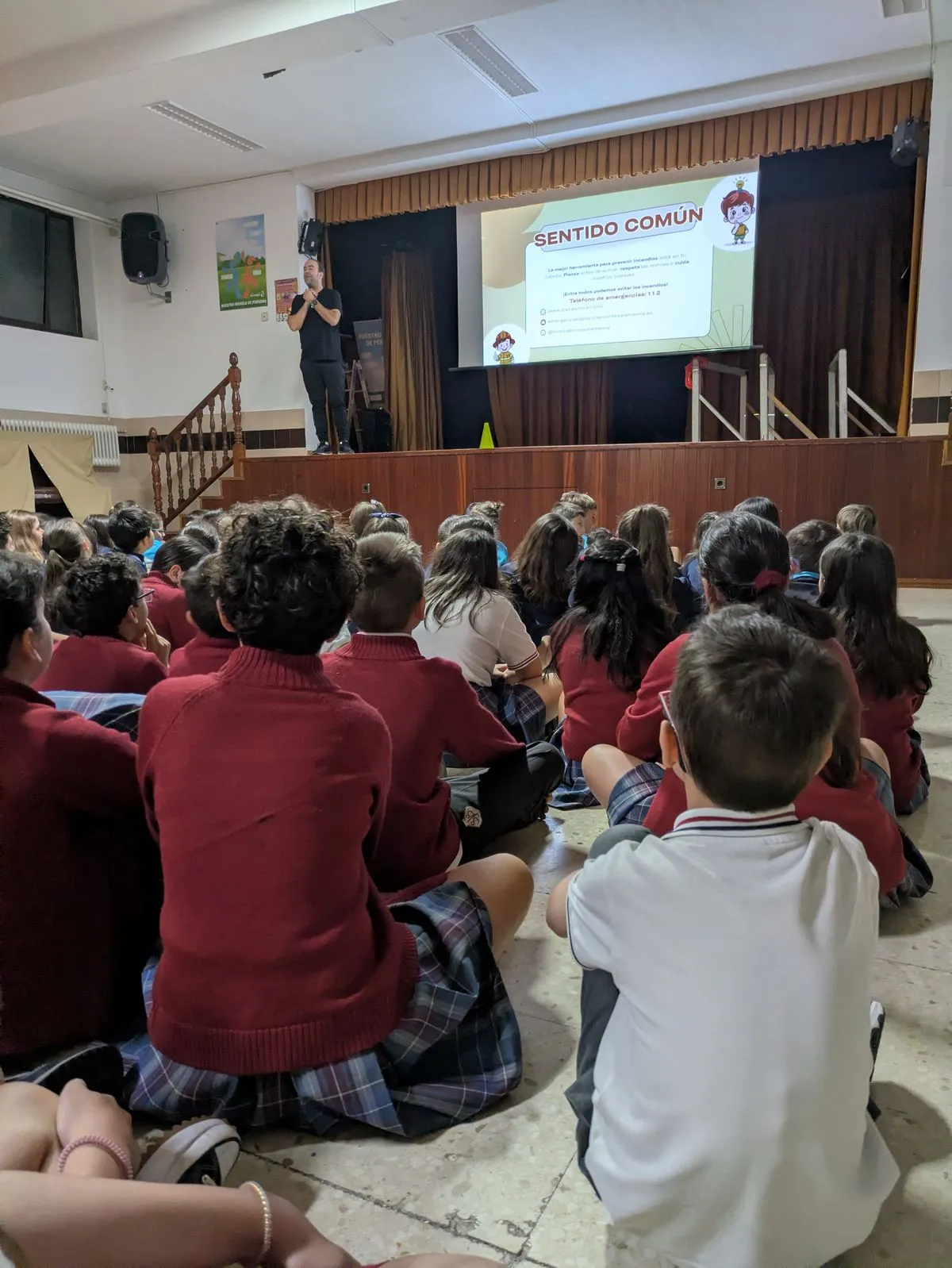Alumnos del Colegio San Juan Bosco aprenden prevención de incendios con una jornada práctica