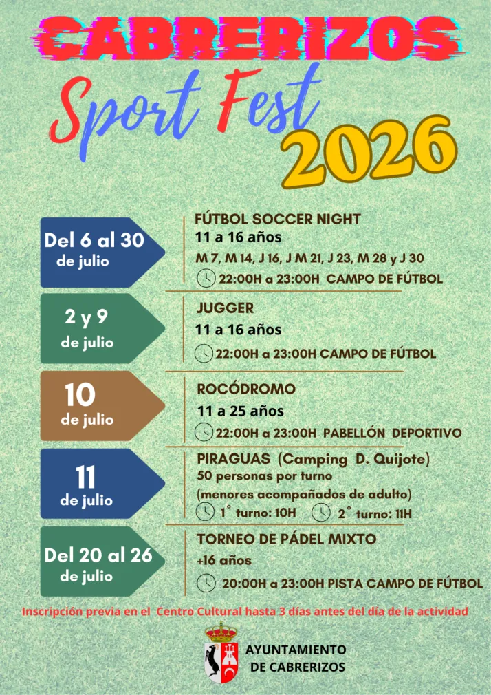 Cabrerizos organiza una semana juvenil sobre inteligencia artificial y el 'Sport Fest 2026' | Imagen 2