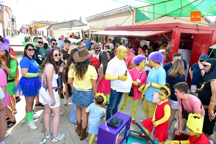 Las peñas, protagonistas de la tarde sabatina en Martín de Yeltes ...