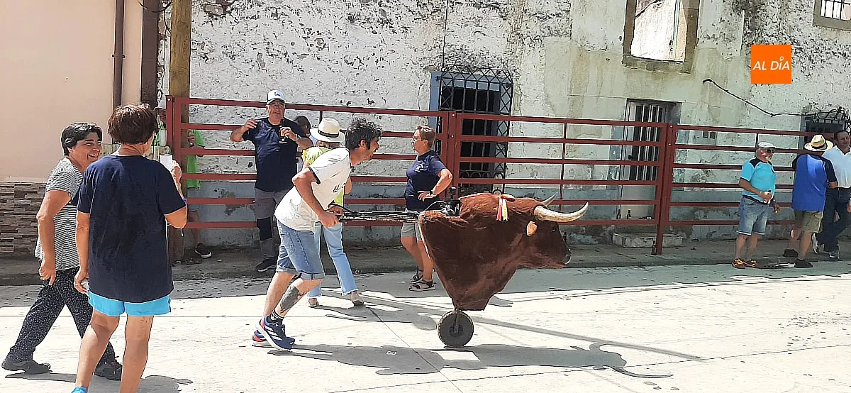 Suelta de vaquillas en Martín de Yeltes