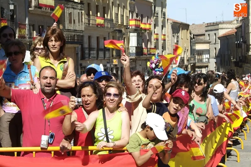 Príncipes de Asturias Felipe y Letizia en C, Rodrigo en 2006 / Fotos: Adrián M.Pastor
