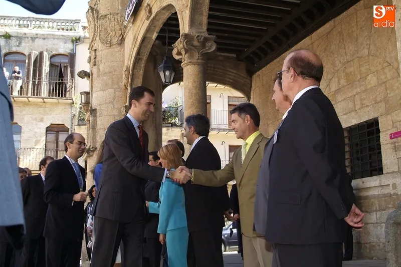 Príncipes de Asturias Felipe y Letizia en C, Rodrigo en 2006 / Fotos: Adrián M.Pastor