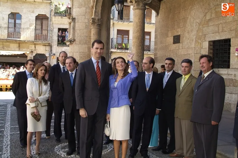 Príncipes de Asturias Felipe y Letizia en C, Rodrigo en 2006 / Fotos: Adrián M.Pastor