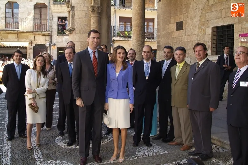 Príncipes de Asturias Felipe y Letizia en C, Rodrigo en 2006 / Fotos: Adrián M.Pastor