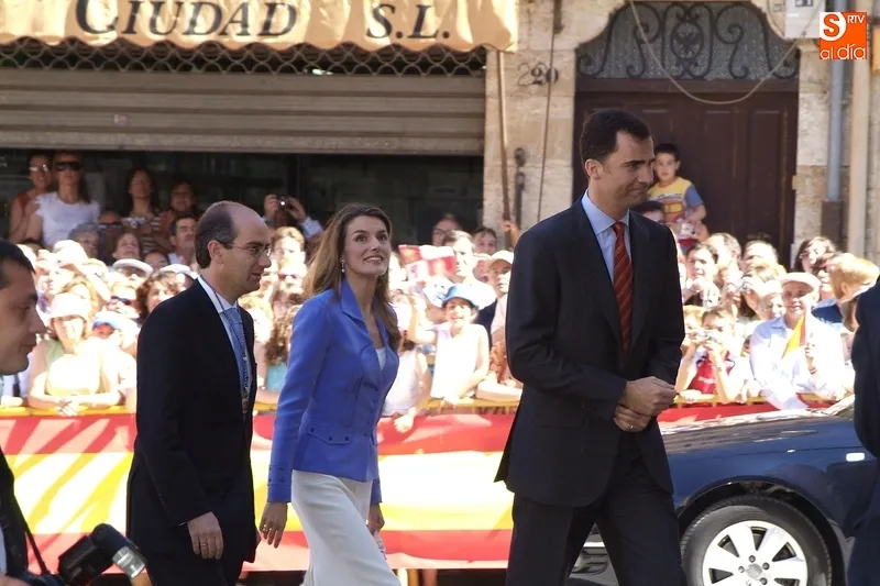 Príncipes de Asturias Felipe y Letizia en C, Rodrigo en 2006 / Fotos: Adrián M.Pastor