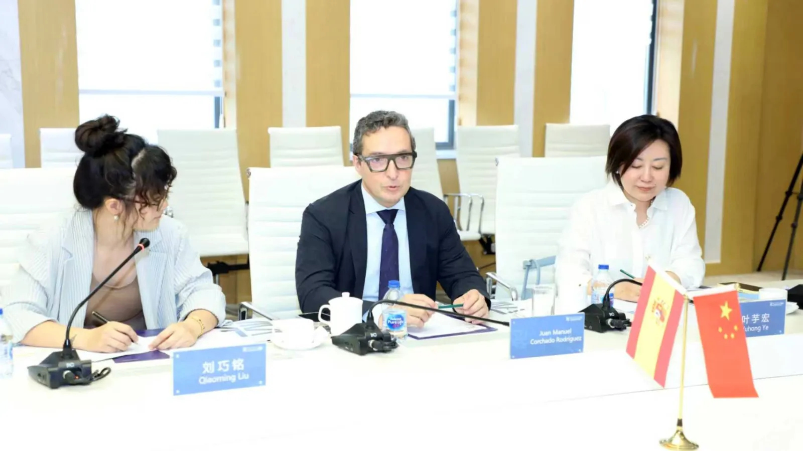 Foto 2 - La USAL impulsa en Shangh&aacute;i la proyecci&oacute;n de Adventia y sus ingenier&iacute;as