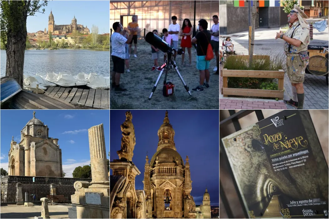 Visitas nocturnas, observaciones astronómicas y rutas teatralizadas gratuitas en Salamanca
