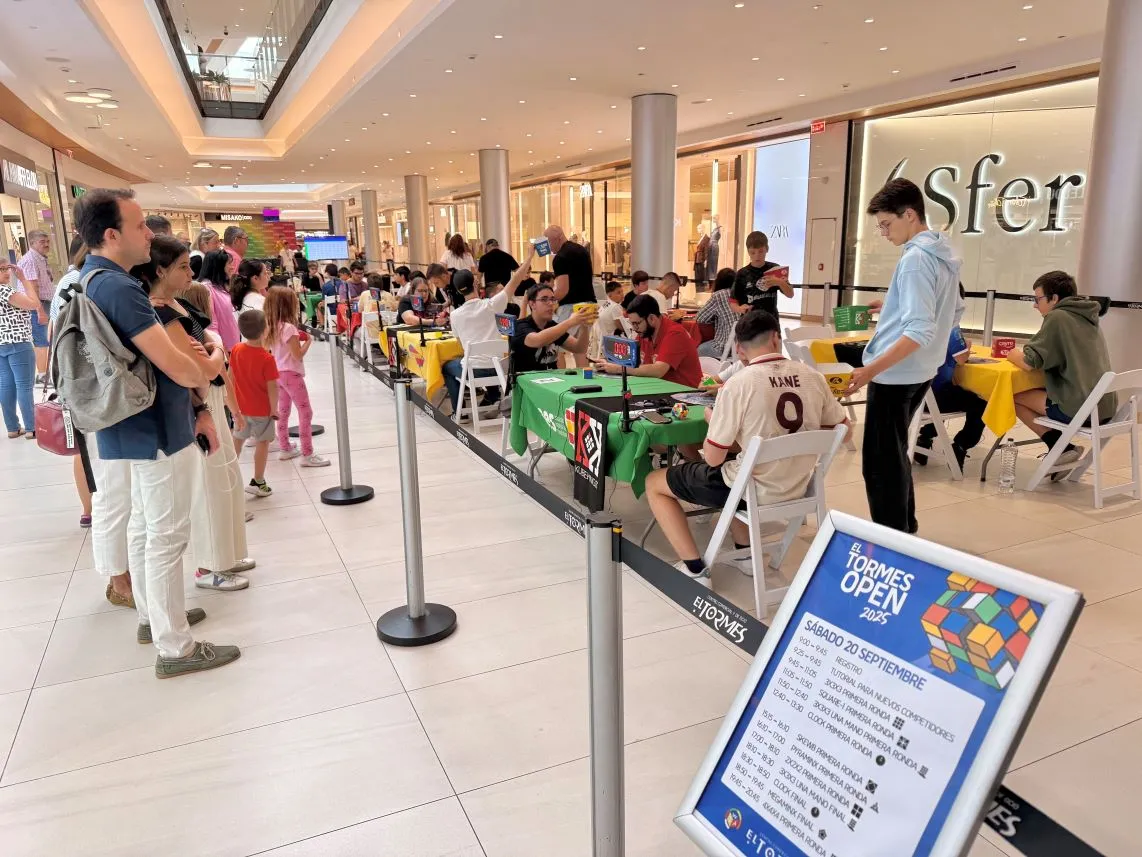 Foto 3 - El Tormes acoger&aacute; el 4&ordm; Campeonato de Speedcubing con la campeona de Espa&ntilde;a