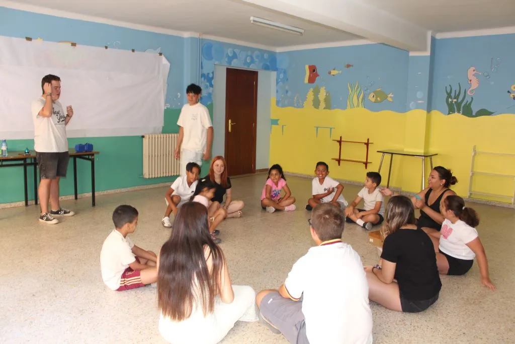 Campamento urbano Cáritas 