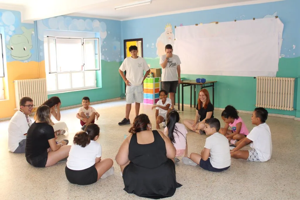Campamento urbano Cáritas 