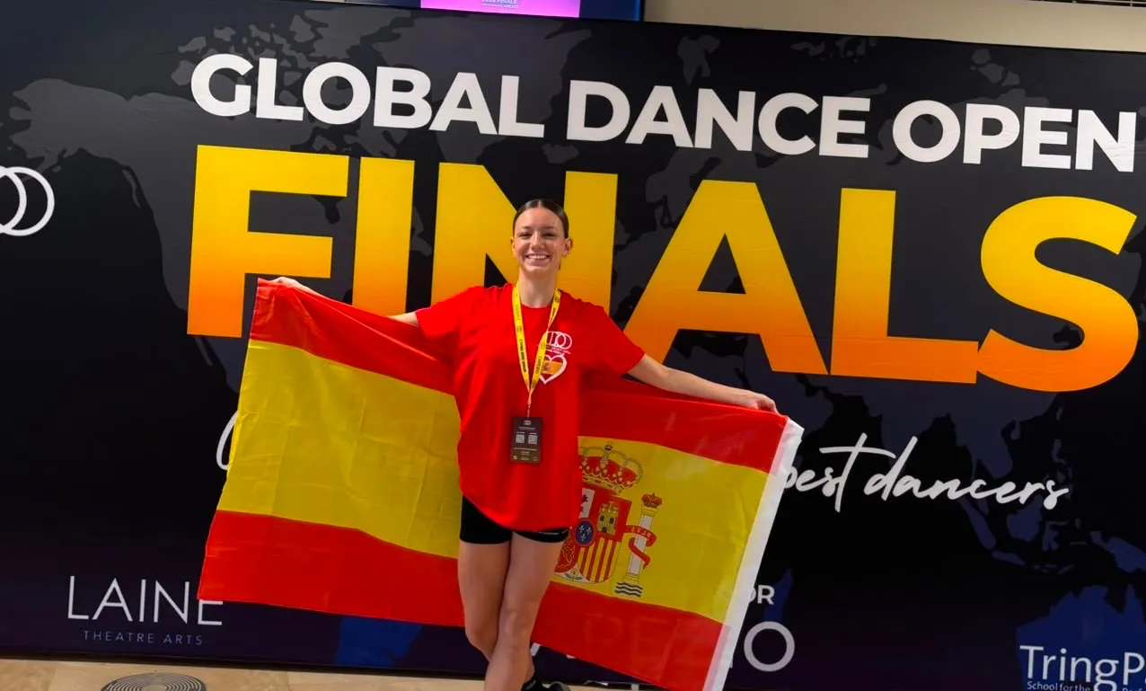 Daniela Moral, doble campeona del mundo de danza