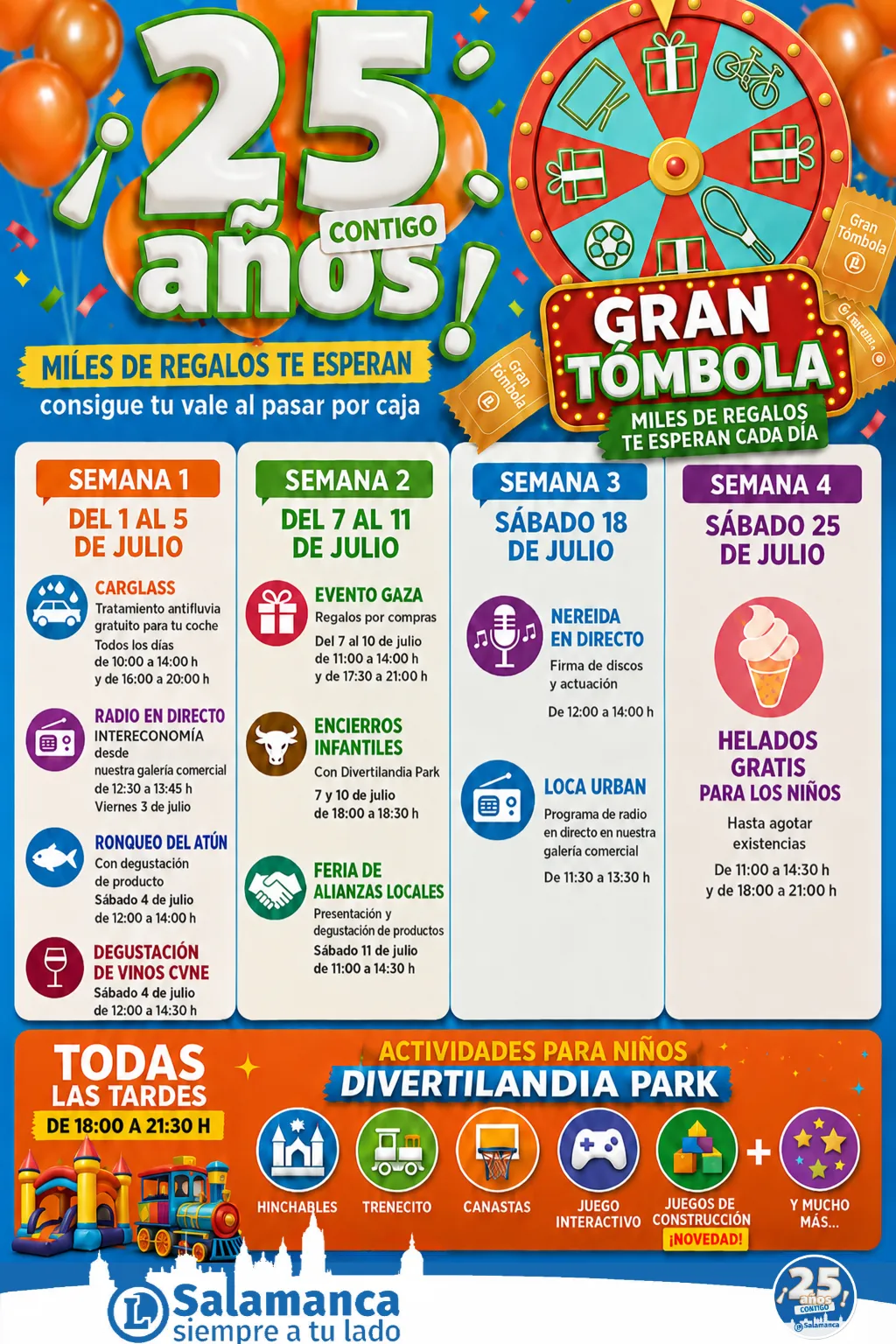 Foto 2 - E.Leclerc Salamanca celebra su 25&ordm; aniversario con un mes de actividades familiares
