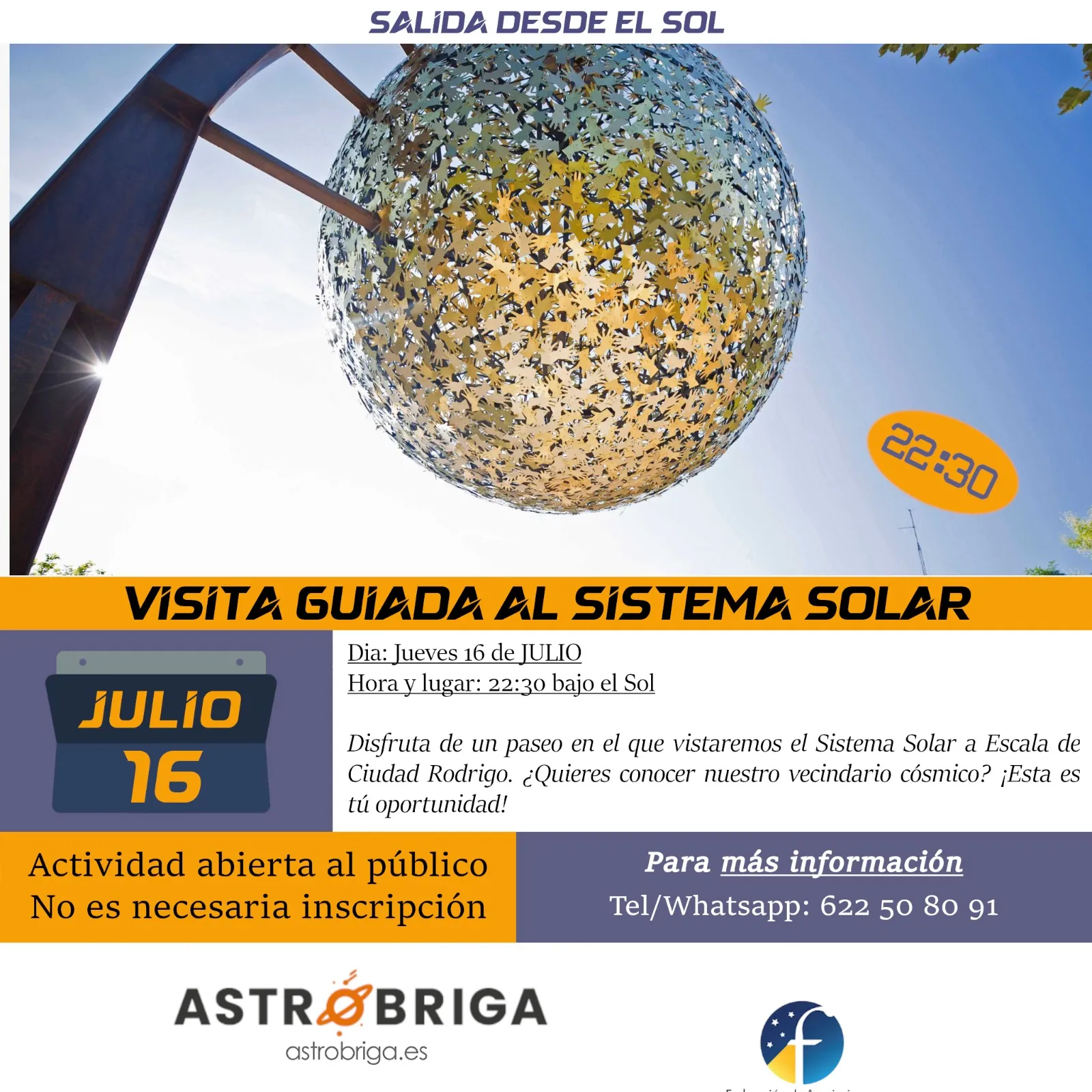 Foto 2 - Astr&oacute;briga inicia esta semana su programa de actividades con una visita al Sistema Solar y una observaci&oacute;n nocturna