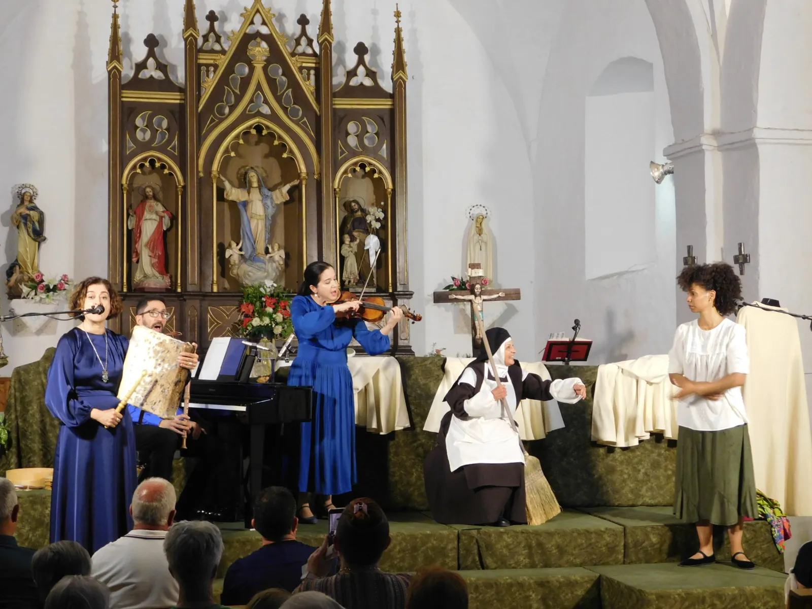 Éxito teatral sobre San Juan de la Cruz en Alba de Yeltes