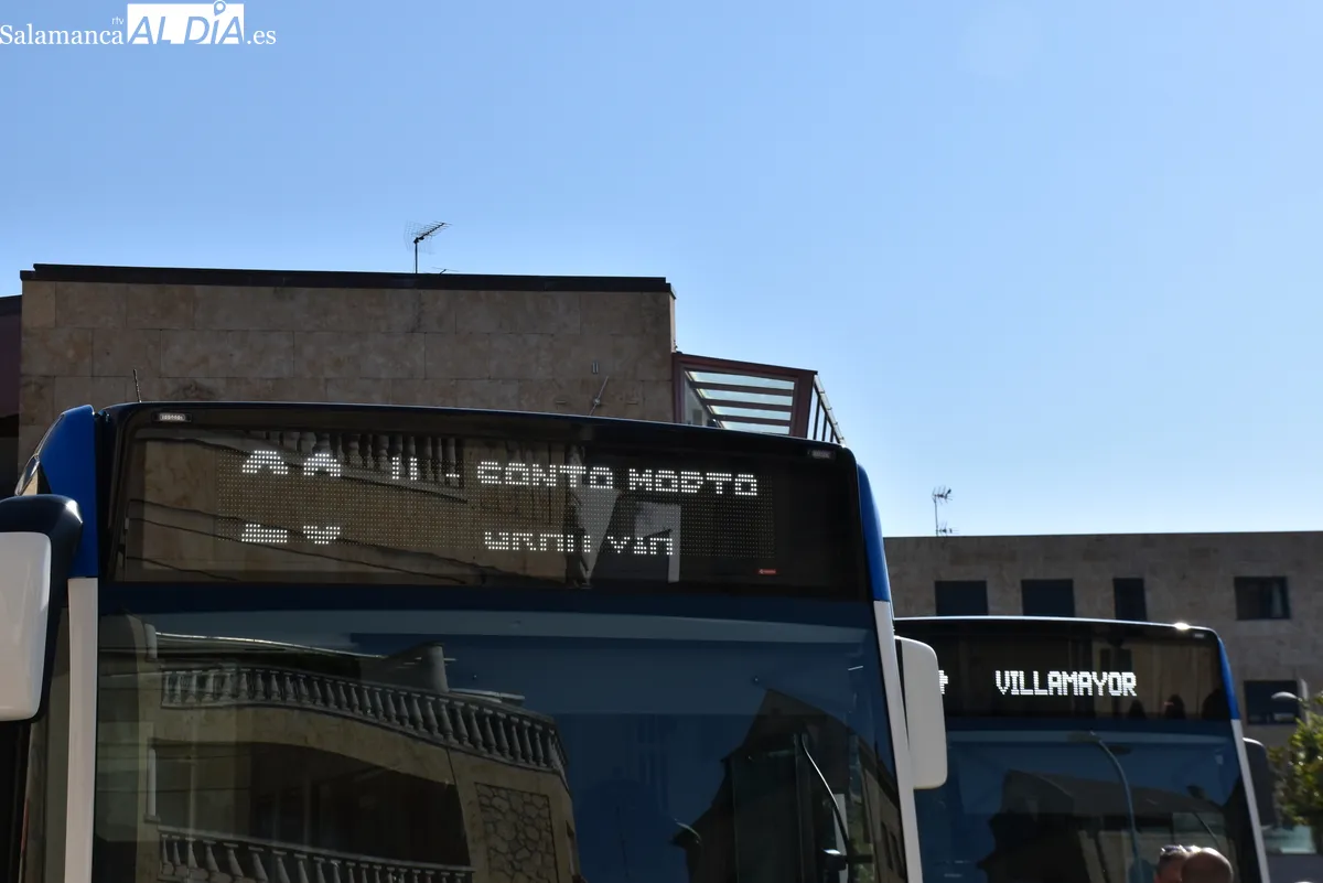 La renovación del transporte metropolitano refuerza las líneas con más demanda de Salamanca. Fotos de Miguel González