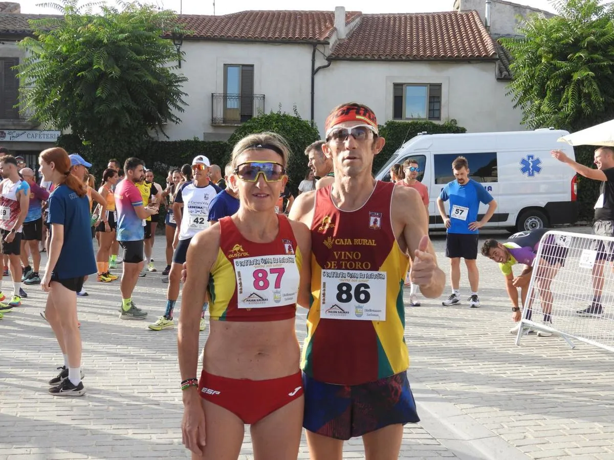 Iván Roade y Marina Martín se coronan en la V Carrera Entre Dos Luces de Ledesma