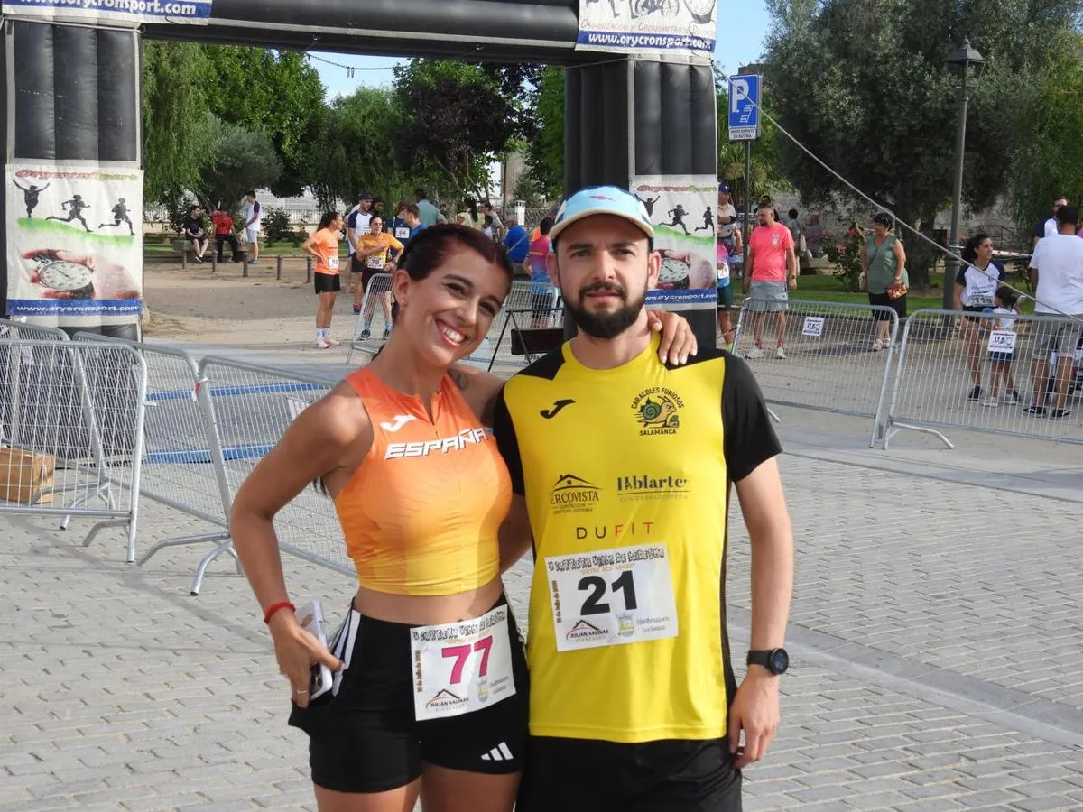 Iván Roade y Marina Martín se coronan en la V Carrera Entre Dos Luces de Ledesma