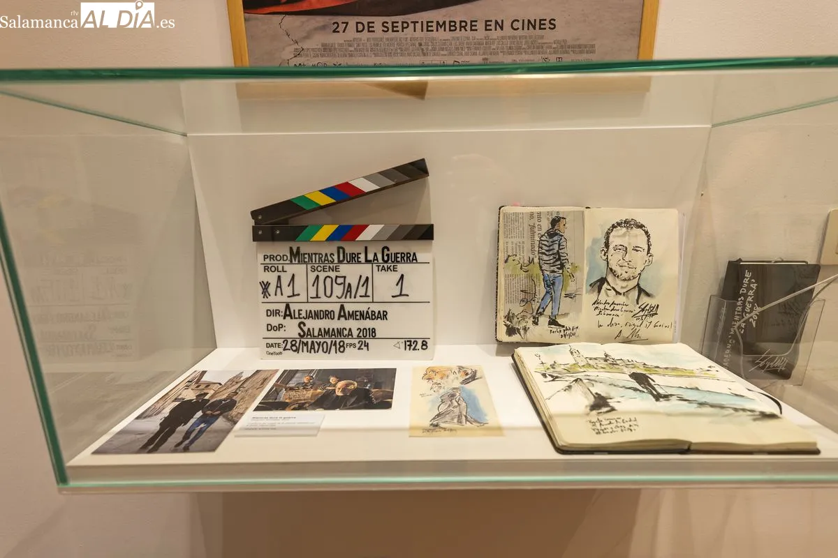 Una claqueta de cinco premios Goya en la Casa Museo Unamuno