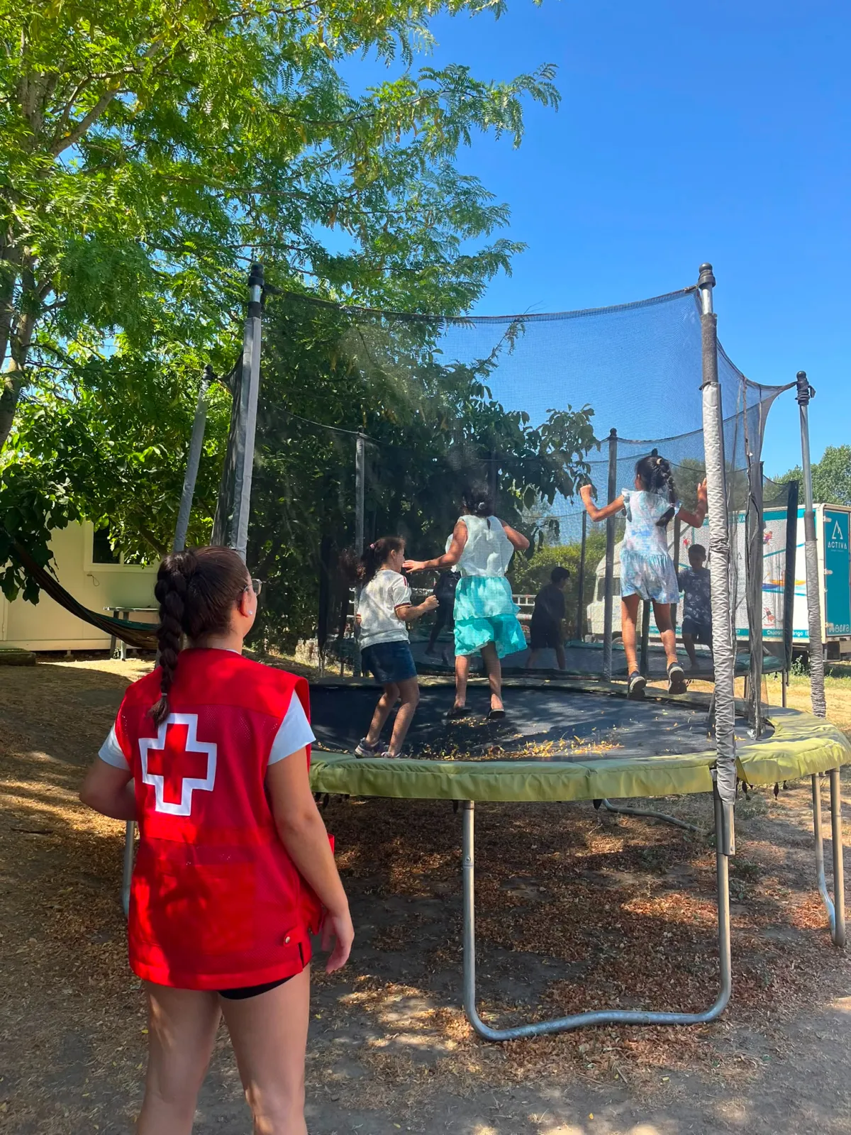 Campamento urbano de Cruz Roja 