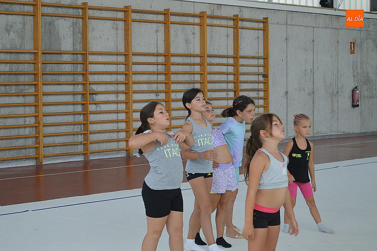 Campus de gimansia rítmica del Club Rítmica Ítaca 