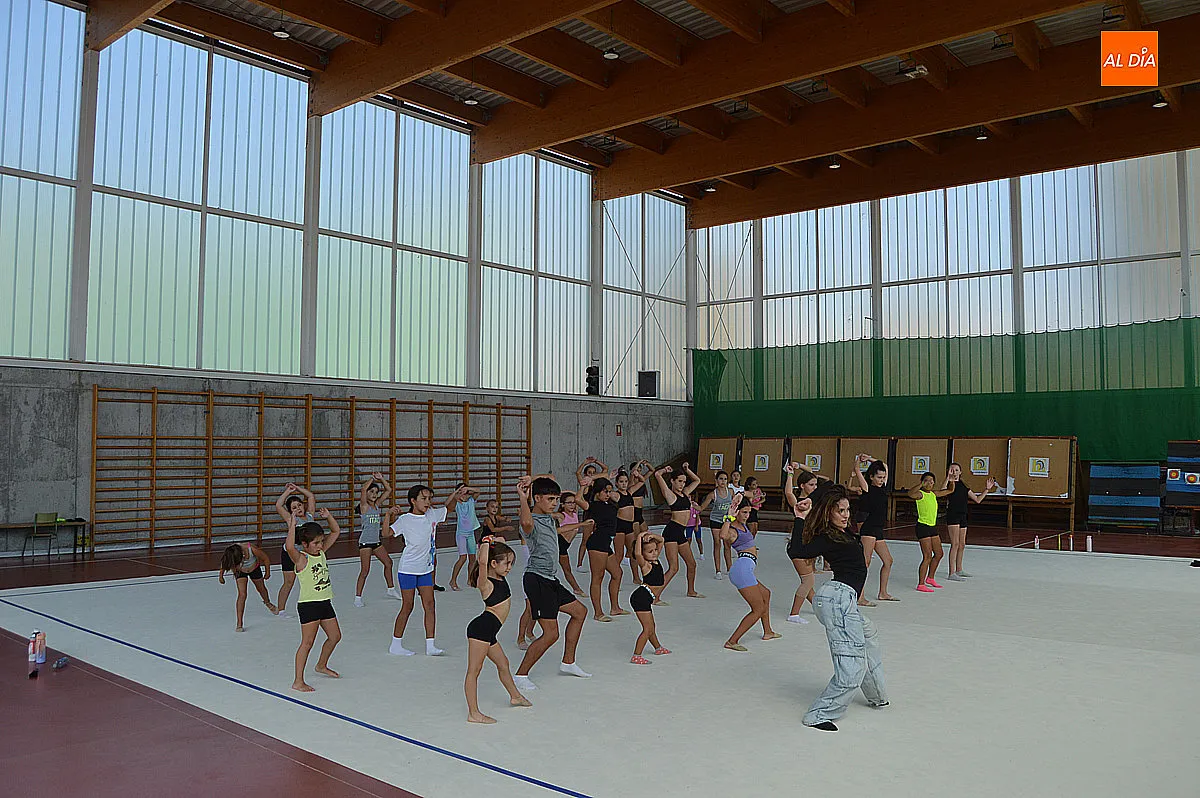 Campus de gimansia rítmica del Club Rítmica Ítaca 