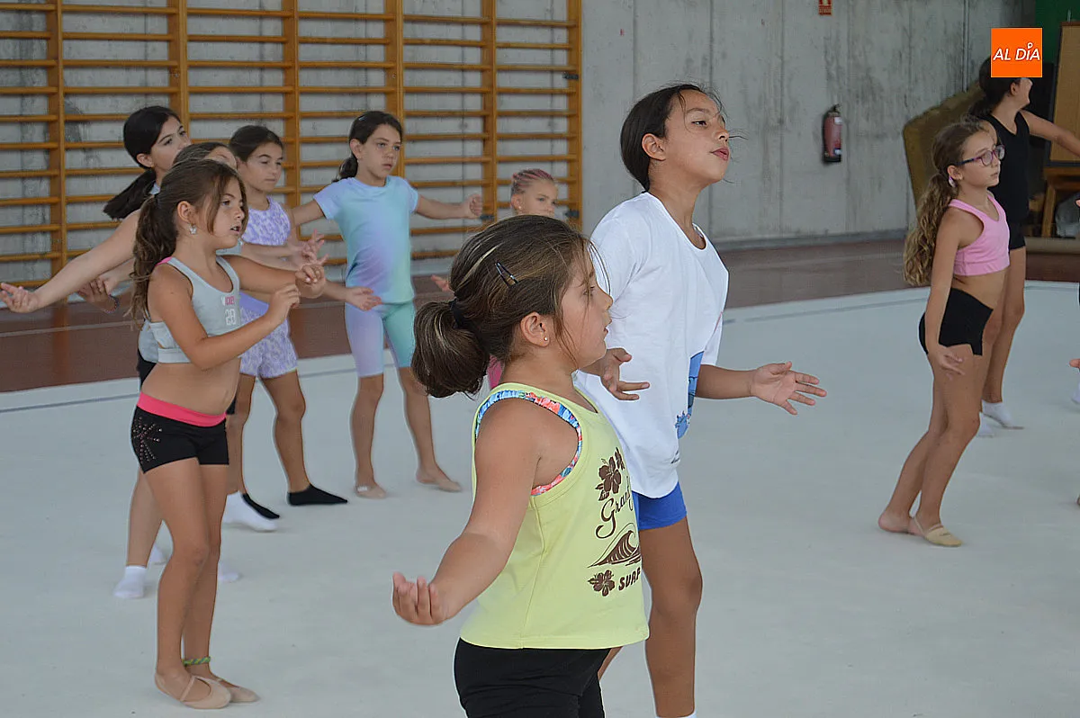 Campus de gimansia rítmica del Club Rítmica Ítaca 