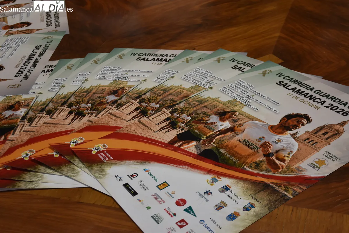 La IV Carrera Solidaria de la Guardia Civil será en beneficio de AERSCYL: fechas e inscripciones. Fotos: Miguel González