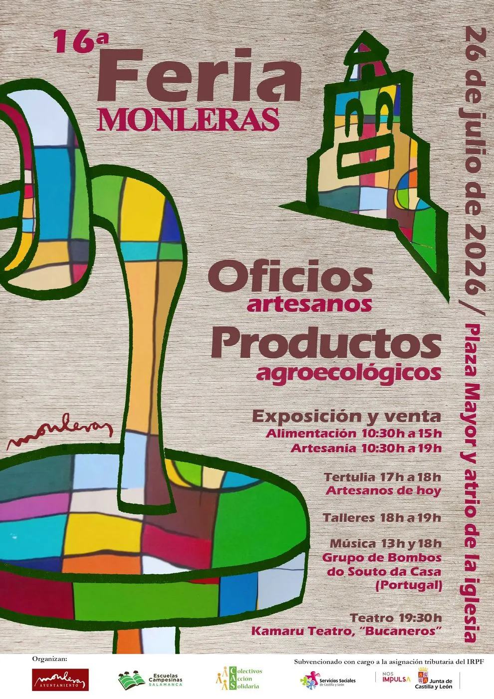 Feria de Oficios Artesanos y Productos Agroecológicos de Monleras 