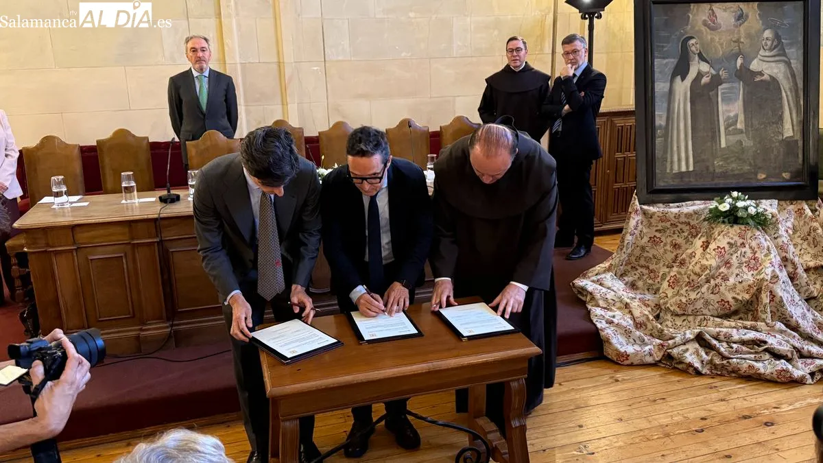 Triple alianza entre la USAL, el Carmelo Descalzo y la Casa de Alba para crear una nueva cátedra sobre la mística española | FOTOS: T.S