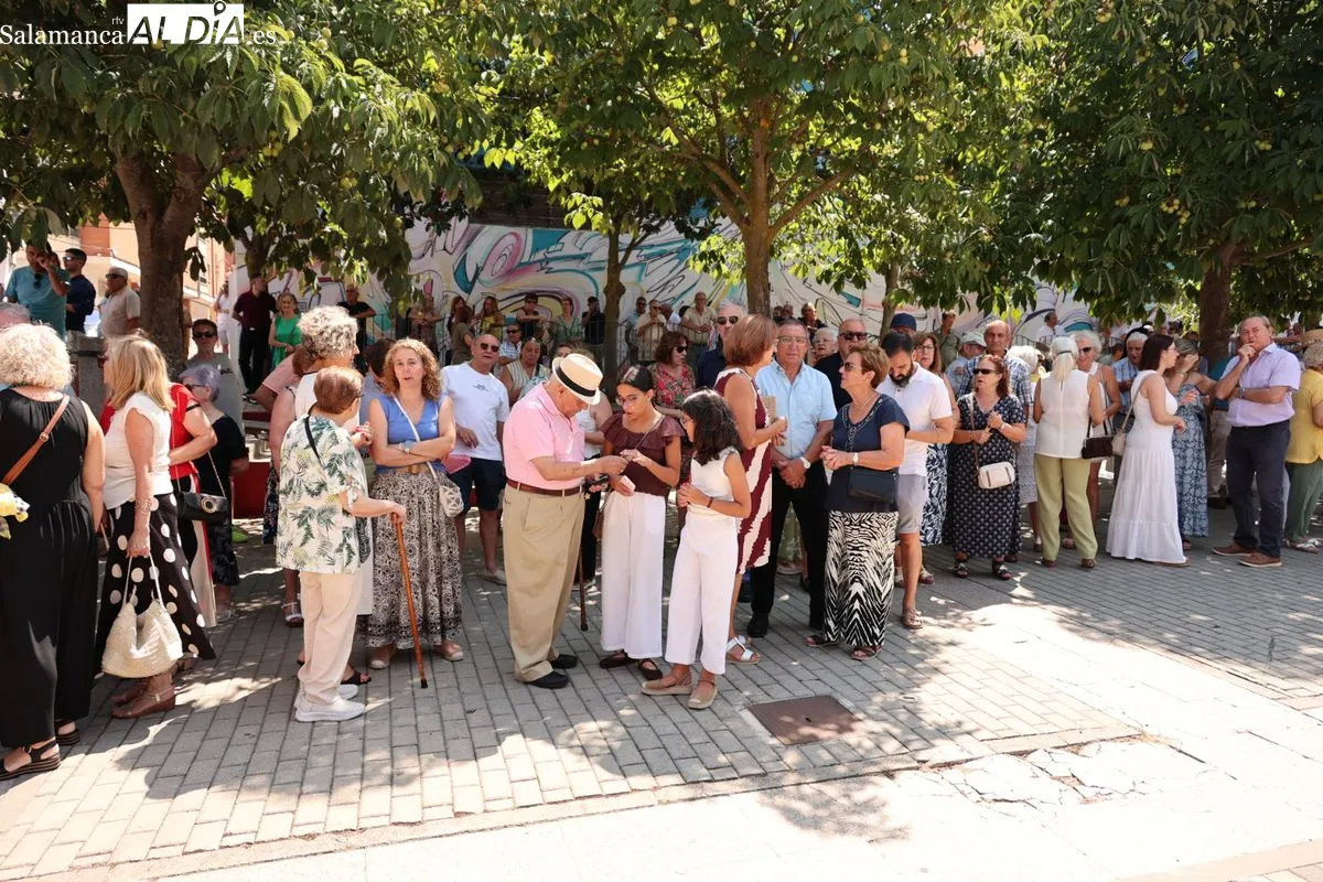 Santa Marta recorre las calles del municipio en su día grande para honrar a su patrona | FOTOS: David Sañudo 