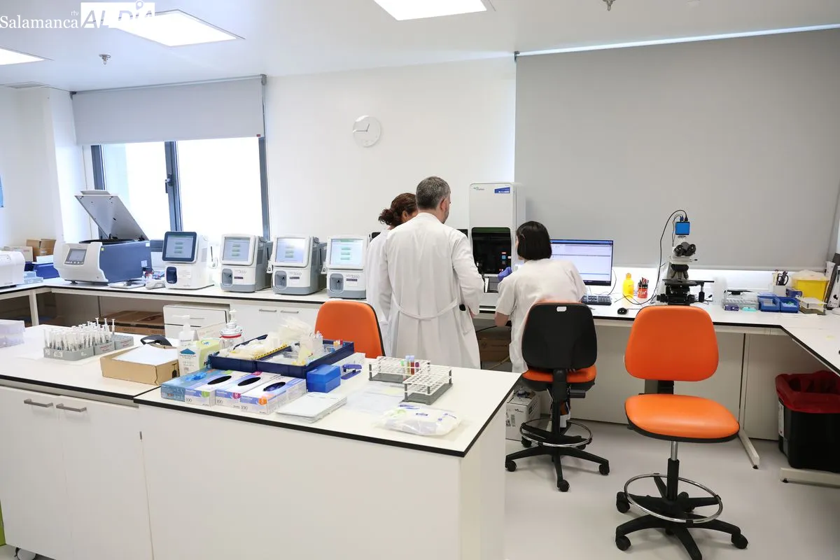 Así funciona por dentro el laboratorio de Análisis Clínicos del Hospital de Salamanca | FOTOS: David Sañudo