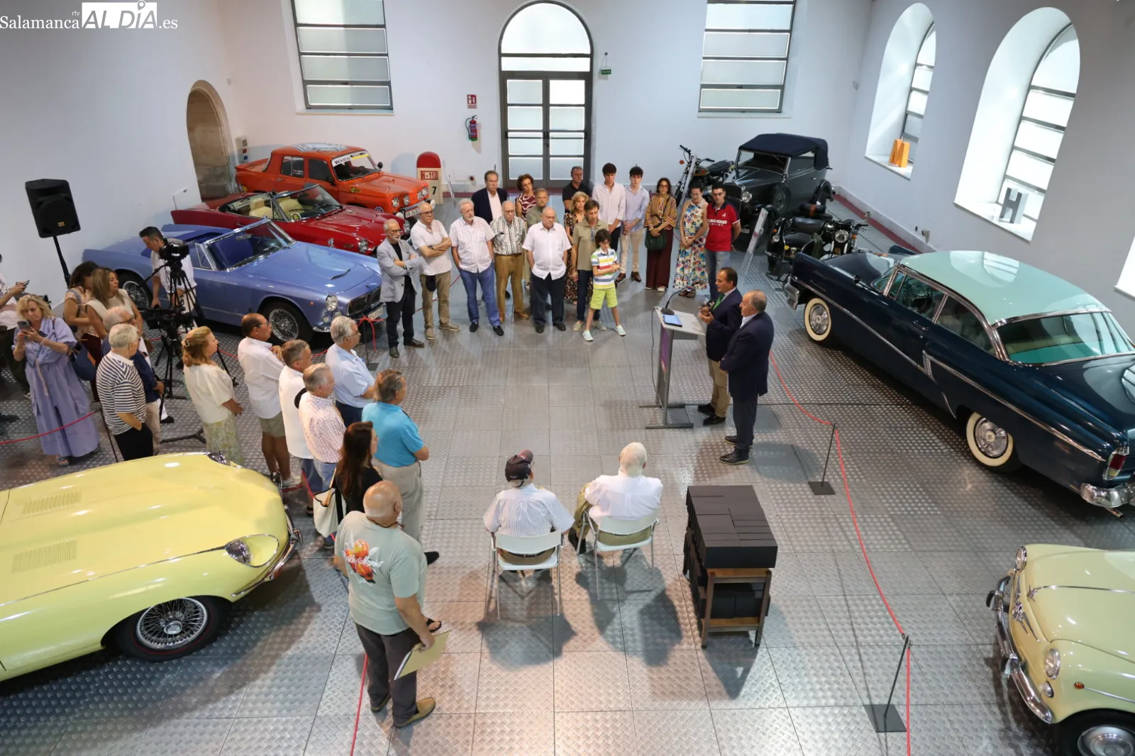 Exposición temporal 'Coleccionistas de aquí' en el Museo de Historia de la Automoción de Salamanca. Fotos de David Sañudo