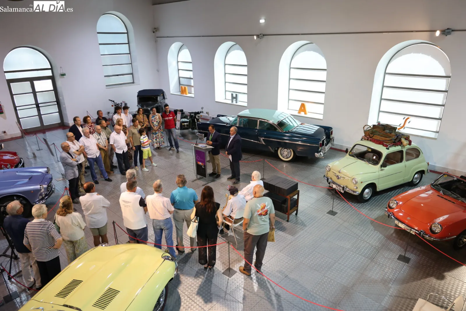 Exposición temporal 'Coleccionistas de aquí' en el Museo de Historia de la Automoción de Salamanca. Fotos de David Sañudo