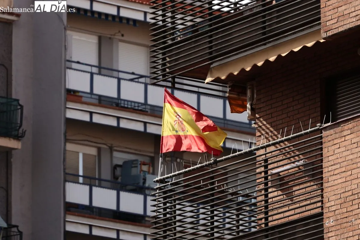 Salamanca se engalana y saca a relucir el orgullo patriota ante la gran final del Mundial | Fotos: David Sañudo