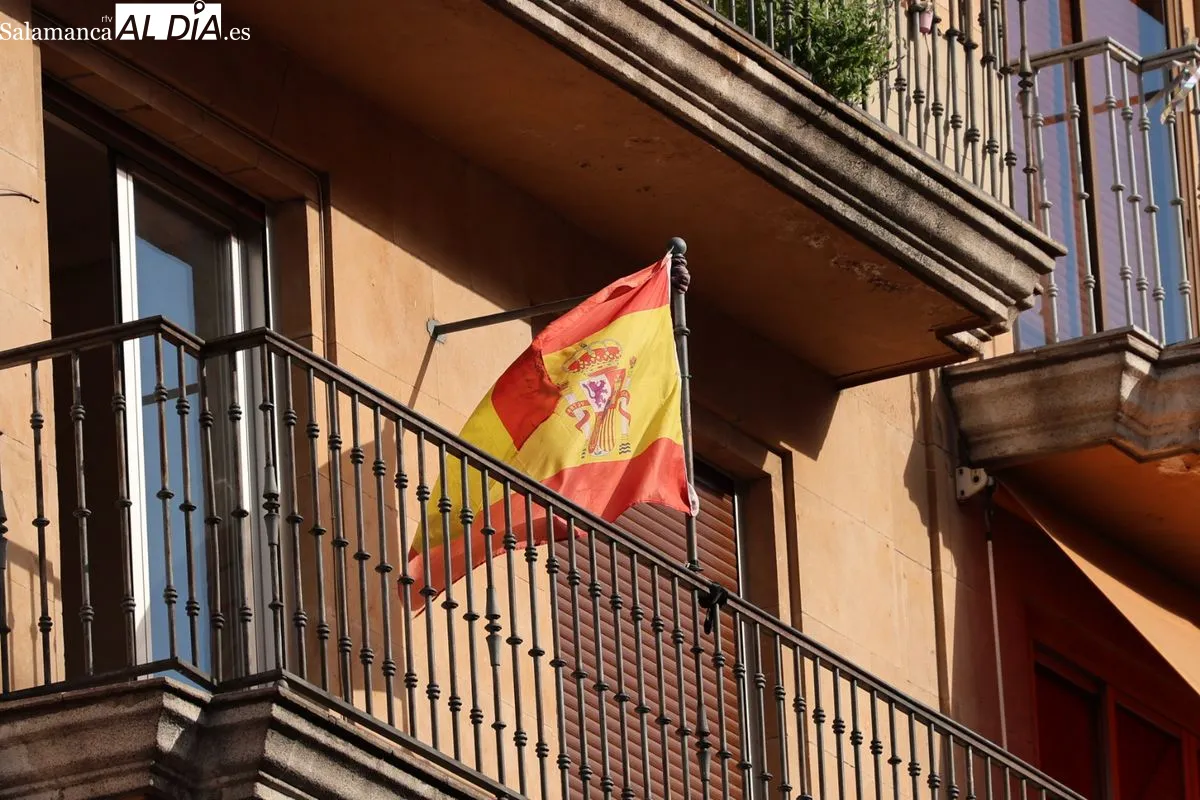 Salamanca se engalana y saca a relucir el orgullo patriota ante la gran final del Mundial | Fotos: David Sañudo