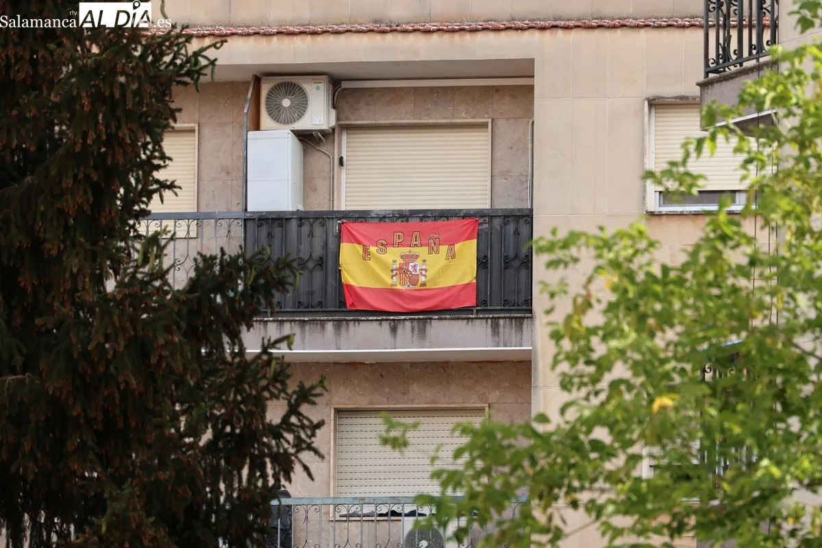 Salamanca se engalana y saca a relucir el orgullo patriota ante la gran final del Mundial | Fotos: David Sañudo