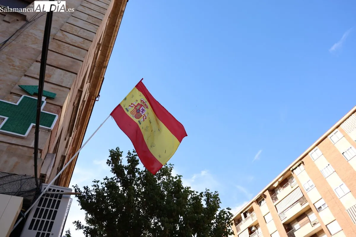 Salamanca se engalana y saca a relucir el orgullo patriota ante la gran final del Mundial | Fotos: David Sañudo