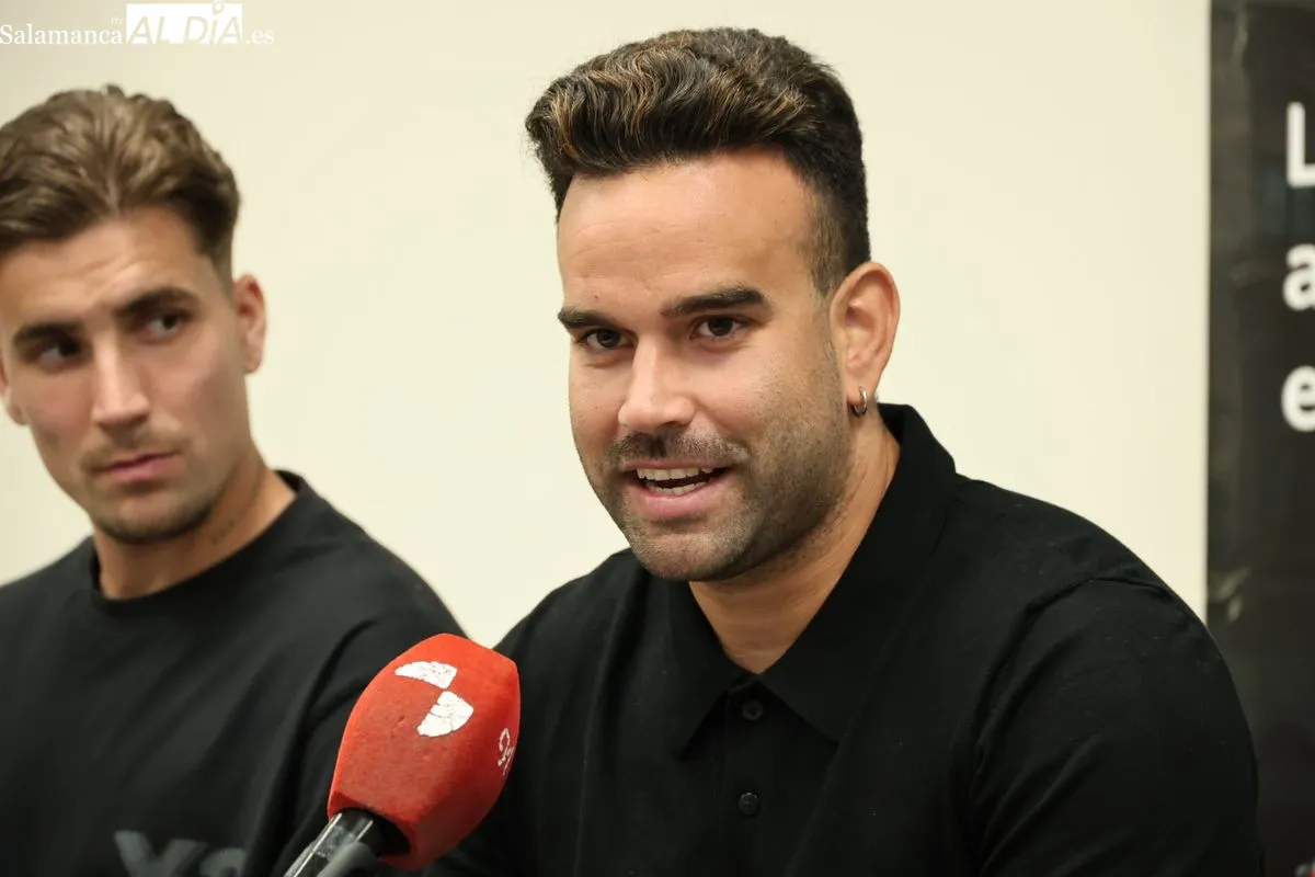 Álex Gil, Dani González y Álex Daza, presentados como nuevos jugadores de Unionistas | FOTOS: David Sañudo