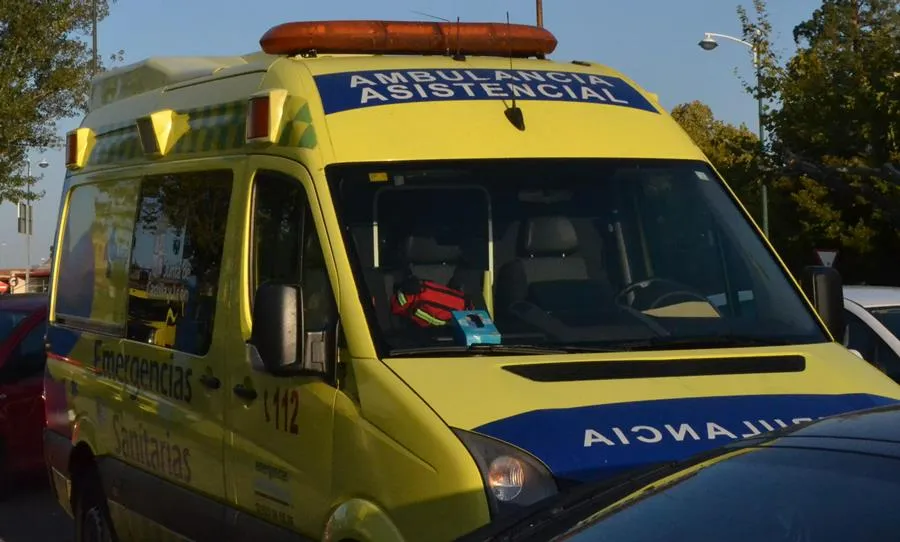 Dos atrapados tras un accidente en la A-66 en Peñacaballera