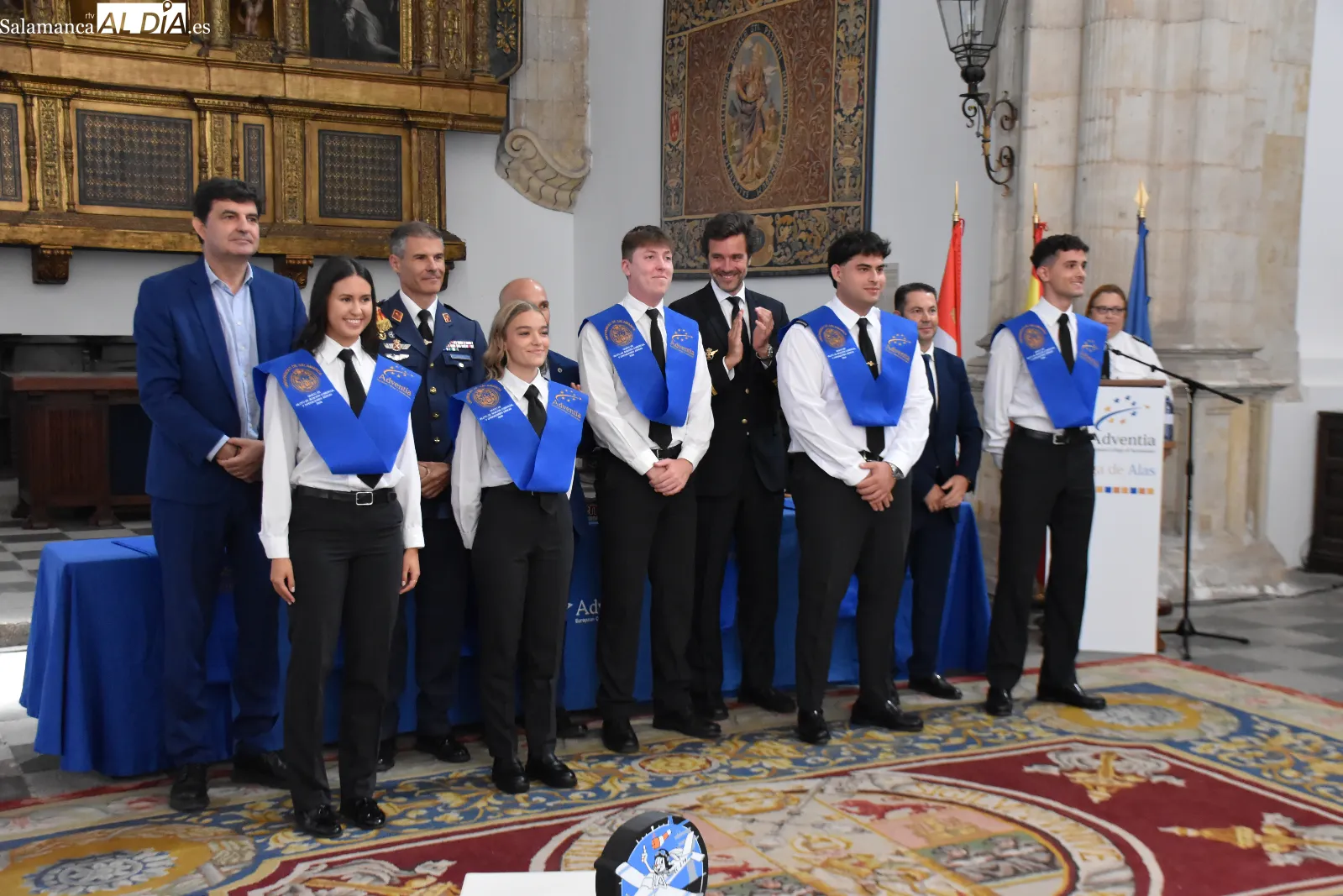 Graduación y entrega de alas en la Escuela Adventia