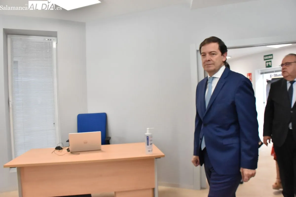 Visita institucional al nuevo centro de salud de Santa Marta de Tormes | FOTOS: V. Martins 