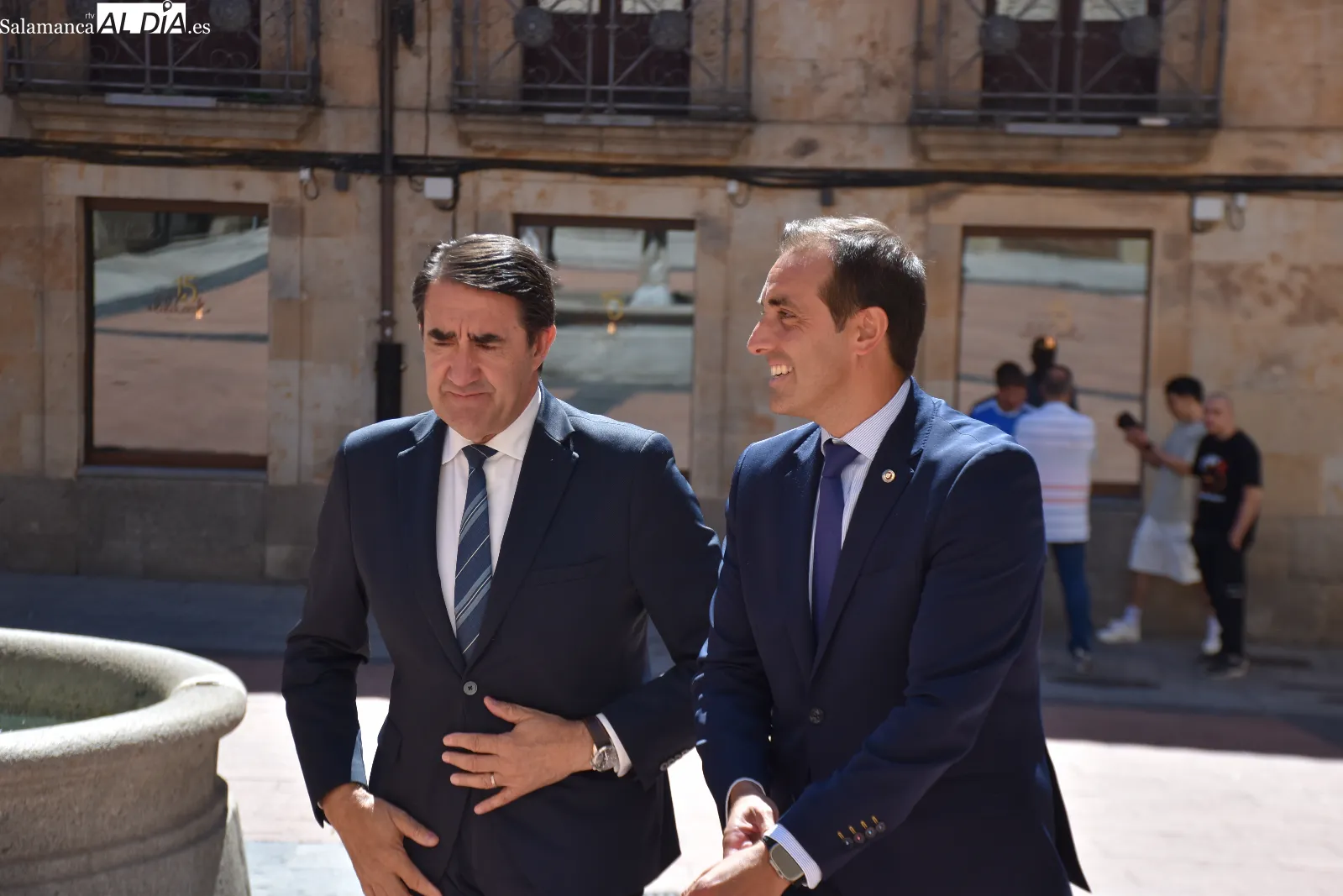 Alberto Díaz, reelegido por unanimidad presidente de la Cámara de Comercio de Salamanca por cuatro años. Fotos de Miguel González