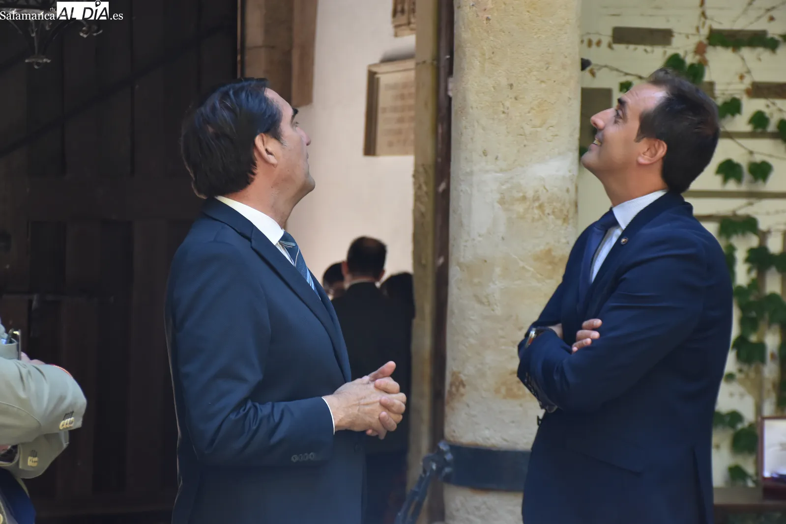 Alberto Díaz, reelegido por unanimidad presidente de la Cámara de Comercio de Salamanca por cuatro años. Fotos de Miguel González