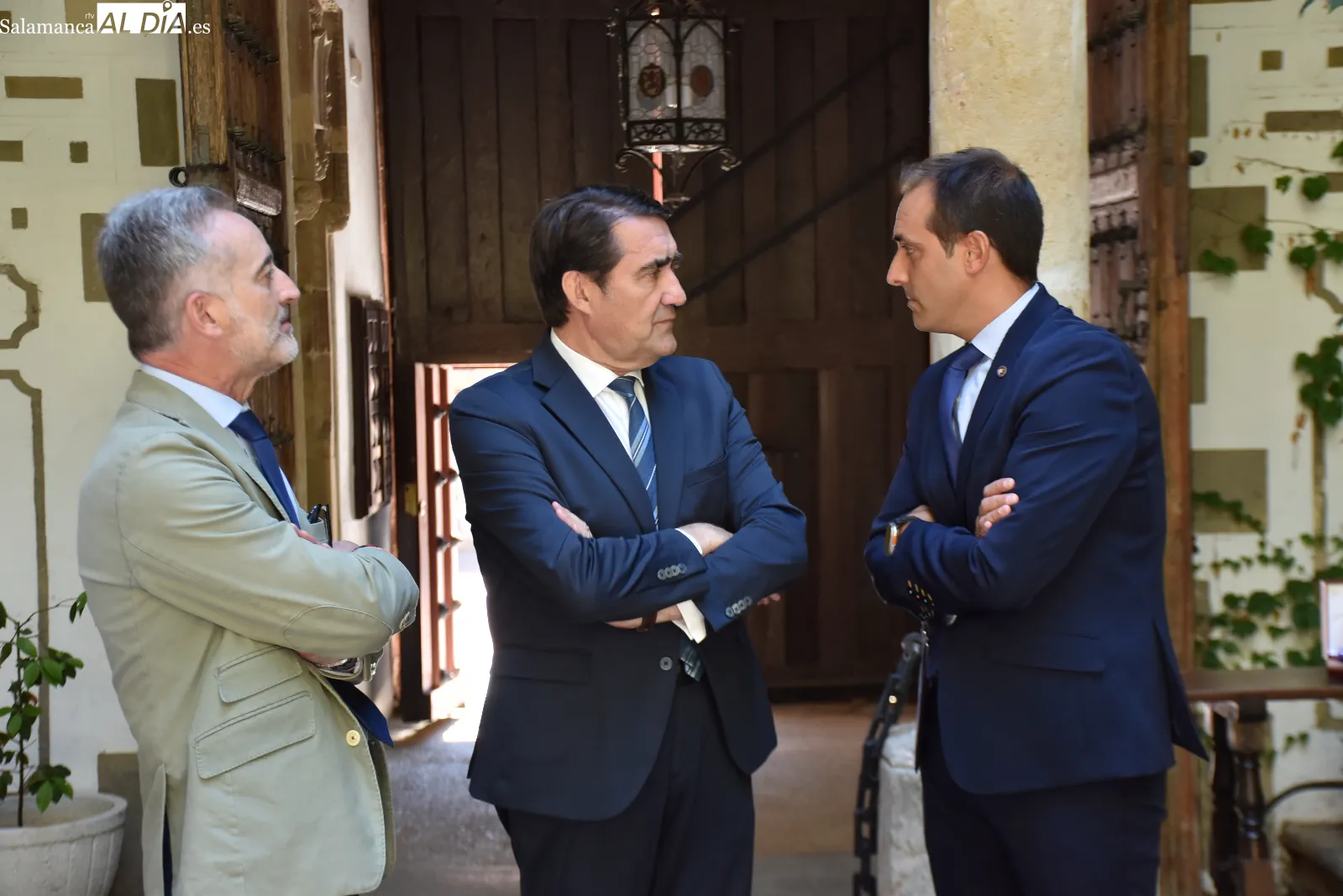 Alberto Díaz, reelegido por unanimidad presidente de la Cámara de Comercio de Salamanca por cuatro años. Fotos de Miguel González