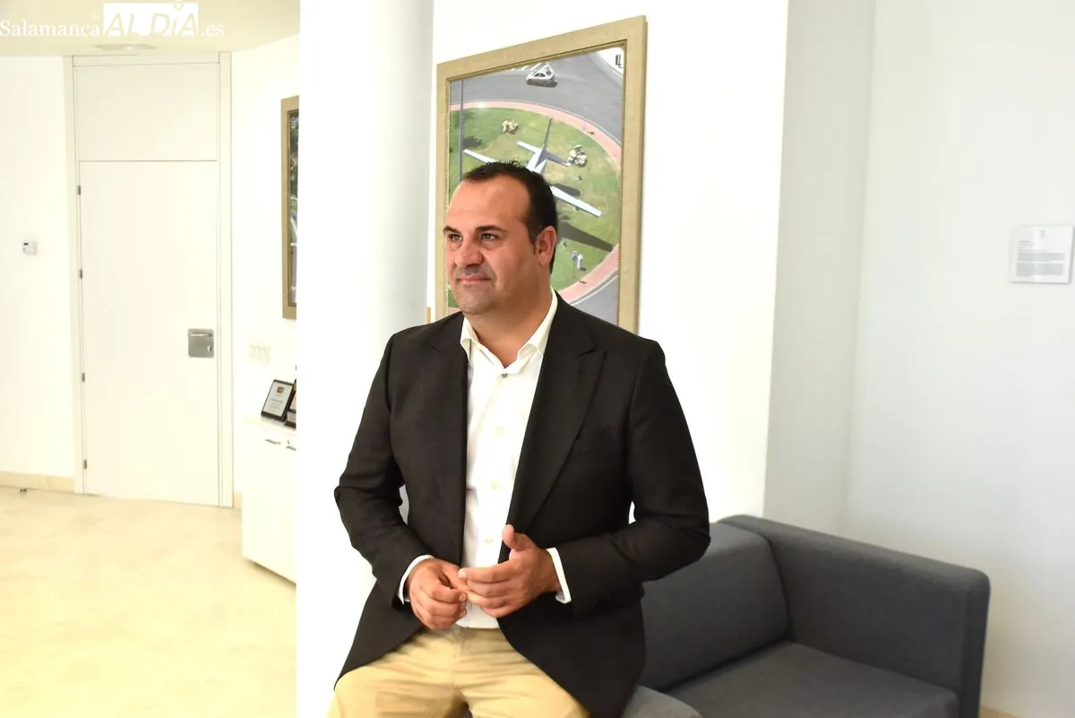 David Mingo en las instalaciones del Ayuntamiento | M.H.