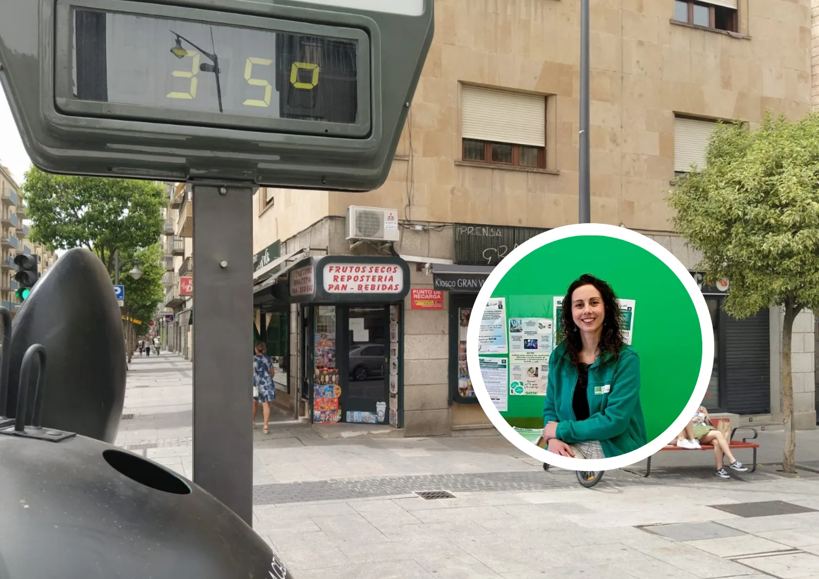 Lo más importante es la prevención: una enfermera salmantina explica cómo protegerse y actuar ante las altas temperaturas 