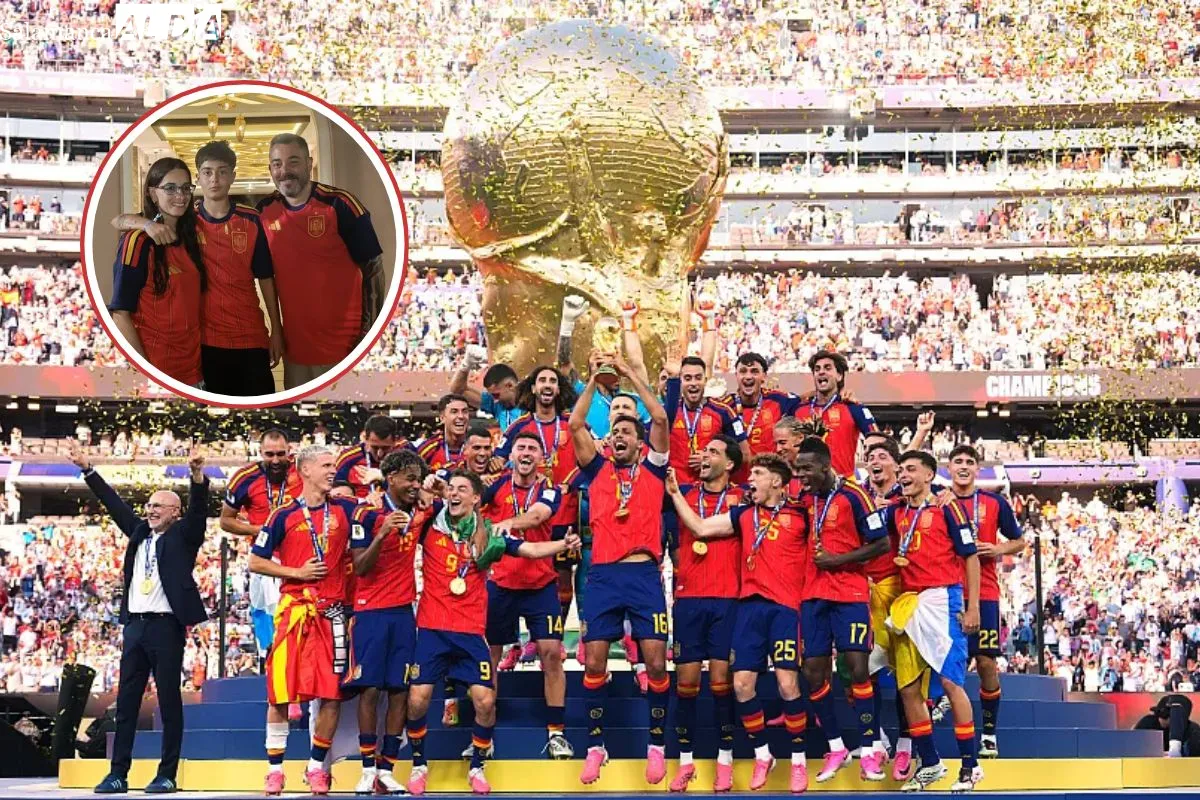 Salmantinos celebran el Mundial de fútbol desde Senegal