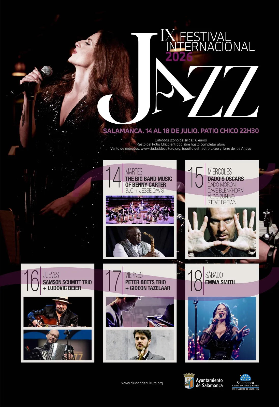 Foto 6 - El Festival Internacional de Jazz regresa a Salamanca como referente musical: esta es la programaci&oacute;n completa