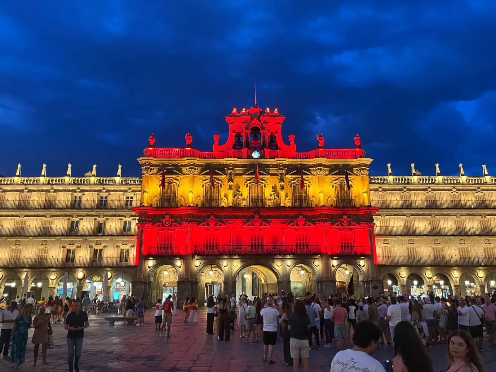 Foto 2 - La Plaza Mayor de Salamanca instalar&aacute; una pantalla gigante para ver el Espa&ntilde;a-Francia